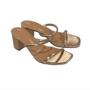 A New Day Cris Gold Heels 6.5 W